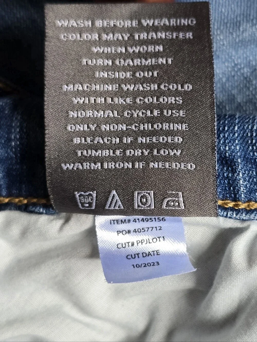 Est. 1946 Rhinestone Tie Waist Capri Jeans | Size 16